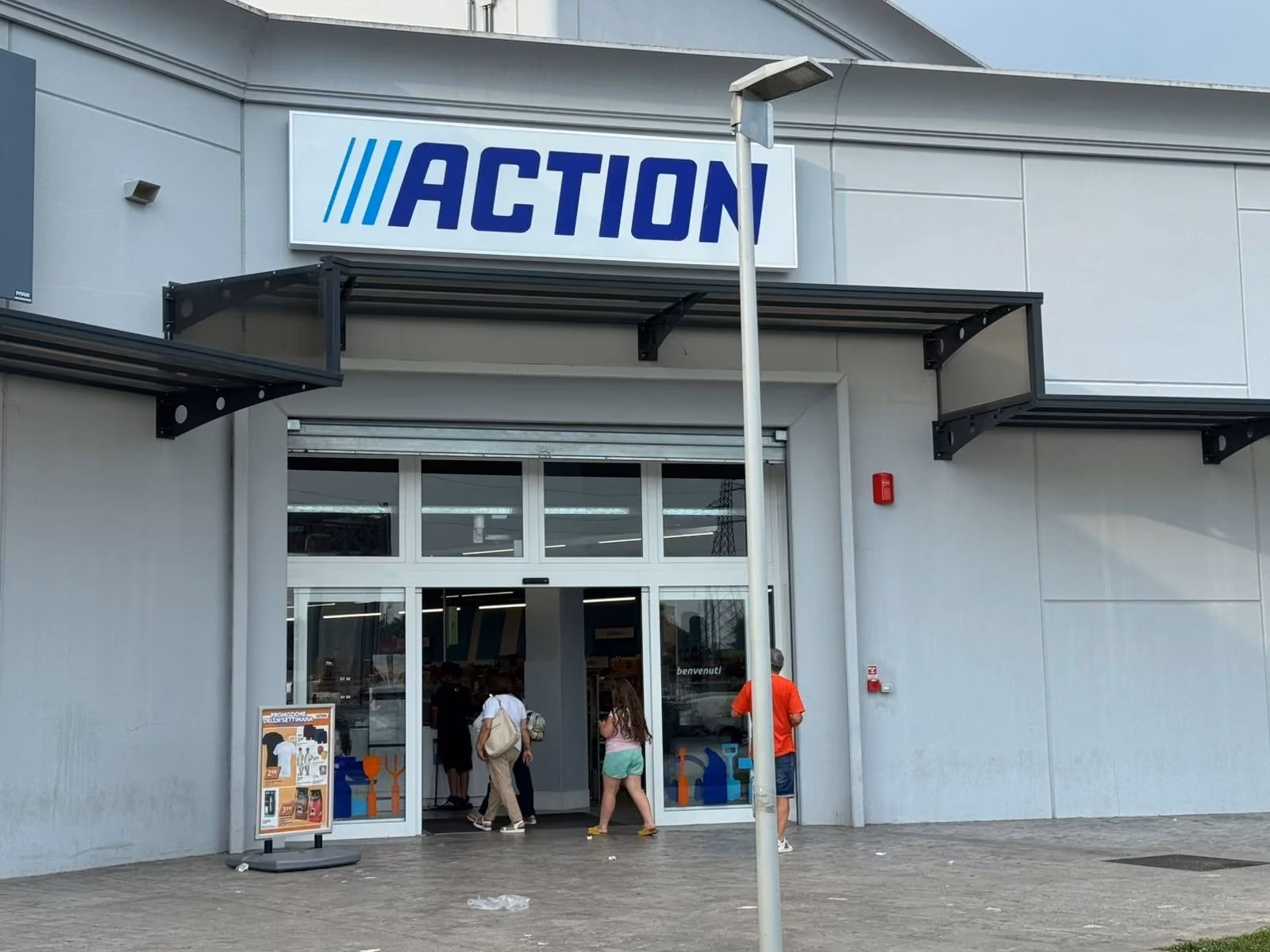 Negozio Action al Parco Commerciale Ventoforte